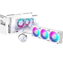 GIGABYTE Aorus Waterforce II 360 ICE AIO CPU dzesētājs - 3 x 120 mm ARGB ventilators, iebīdāms fiksācijas mehānisms, Daisy-Chain, saderīgs ar Intel LGA 1851 un AMD AM5