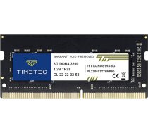 Timetec 8GB DDR4 3200MHz (vai 2933MHz vai 2666MHz) PC4-25600 Non-ECC Unbuffered 1.2V CL22 1Rx8 Single Rank 260 Pin SODIMM atmiņas jauninājums klēpjdatoriem, piezīmjdatoriem un datoriem