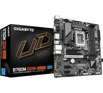 GIGABYTE B760M DS3H GEN5 pamatplate - atbalsta 14. paaudzes Intel Core procesorus, 6+2+1 fāzes digitālais VRM, līdz 5600 MHz DDR4, 2x PCIe 4.0 M.2, 2.5GbE LAN, USB 3.2 Gen2