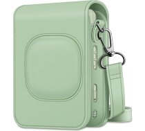 FINTIE futrДЃlis Fujifilm Instax Mini LiPlay Hybrid Instant Camera - augstas kvalitДЃtes aizsargvДЃciЕ†ЕЎ ceДјojuma kameras vДЃciЕ†am ar noЕ†emamДЃm siksniЕ†ДЃm (agaves zaДјЕЎ)