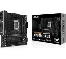 ASUS TUF TUF Gaming B860M-PLUS pamatplate Socket Intel LGA 1851 (Intel B860, mATX, DDR5 atmiņa, PCIe 5.0, 2X PCIe 4.0 M.2, Aura Sync)