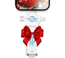 ThePhotoStick Omni 64 GB USB zibatmiņas disks un atmiņas karte - foto un video dublējums iPhone, Android, Mac un PC - vairāku portu savienojums ērtai failu glabāšanai un pārsūtīšanai