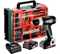 Metabo SB 614053710 18 L akumulatora triecienurbjmašīnas komplekts ar akumulatoru (18 V 2 x 2Ah LiPOWER akumulatori, urbja diametrs 13 mm/36 mm, svars 1,6 kg)