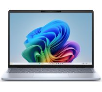 Dell Inspiron 14 Plus 7441 klēpjdators - 14 collu QHD+ (2560 x 1600) 16:10 skārienjūtīgais displejs, Snapdragon X Plus, Adreno 740 grafika, 16 GB RAM, 512 GB SSD, Windows 11 Home, QWERTZ izgaismota tastatūra, ledus zils
