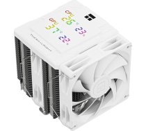 Thermalright Peerless Assassin 120 Digital White CPU gaisa dzesētājs, digitālais ekrāna augšējais pārsegs, 6 siltumcaurules, datora CPU dzesētājs, AM4/AM5, Intel LGA1700/1851/1150/1151/1200, PC dzesētājs - balts