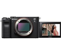 Sony Alpha 7C bezspoguļa bezspoguļa E-Mount pilna formāta digitālais fotoaparāts ILCE-7C (24,2 MP, 7,5 cm (3 collu) skārienjūtīgais displejs, reāllaika AF, 5 asu attēla stabilizācija), melns