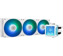 Thermalright FWPRO 360 ARGB White CPU AIO dzesētājs, IPS LCD ekrāns ar 320 x 320 izšķirtspēju, AM5 un Intel 1700/1851, jaudīgs 360 specs ūdens dzesētājs ar 2,73 collu noņemamu displeju