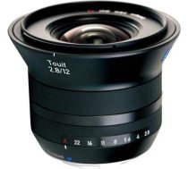 ZEISS Touit 2.8/12 priekš Fujifilm X-Mount bezspoguļa APS-C sistēmas kamerām - melns