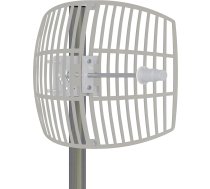 5GHz WiFi tīkla antena ar 24dBi pastiprinājumu - WiFi uztveršana lielos attālumos līdz 10km, izturīga pret laikapstākļiem Ietver 10m zemo zudumu kabeli, saderīga ar SMA un RP-SMA (5GHz)