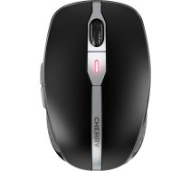 CHERRY MW 9100 bezvadu pele, savienojums ar Bluetooth vai 2,4 GHz radio, 3 līmeņu regulējama izšķirtspēja līdz 2400 DPI, uzlādējama, melnā krāsā