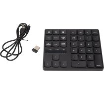 ciciglow bezvadu ciparu tastatūra, 35 taustiņi, 2.4G pārnēsājama ciparu tastatūra, USB klēviatūra klēpjdatoram, ergonomisks dizains, klusa, vienroku spēļu tastatūra datoram, klēpjdatoram, galddatoram