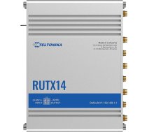 Teltonika RUTX14 Rūpnieciskais 4G maršrutētājs, 4G LTE Cat 12, Dual SIM, Wi-Fi 5, Advanced VPN, 5x Gigabit Ethernet porti, Bluetooth