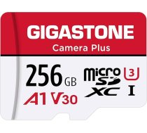 GIGASTONE Atmiņas karte 256GB kameras 100MB/s Full HD video drons Android kamera A1 Micro SDXC karte + SD adapteris