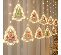 LED Ziemassvētku apgaismojums Ziemassvētku apgaismojums Dekoratīvs pasaku apgaismojums ar tālvadības pulti, 8 gaismas režīmi, IP65 ūdensizturīgs, lietošanai telpās un ārpus telpām