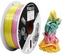 Zīda Rainbow filaments 1,75 mm, daudzkrāsains filaments 3D printeriem, saderīgs ar Bambu LAB, Creality K1C, QIDI MAX3, FLASHFORGE Adventurer 5M, Prusa MK4 FDM 3D printeri, 1 kg