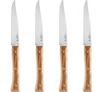 Opinel Facette Olive 254646 Galda nažu komplekts, 4 gab. Izgatavots no nerūsējošā MA5 tērauda