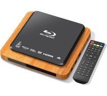 Blu Ray atskaņotājs, 1080p Full HD ar Dolby Digital Surround Sound, Blu Ray Disc B 2 un All Region DVD, HDMI/USB/AV porti, Blu-ray disku atskaņotājs televizoram/autofurgonam/mājas kinozālei/automašīnai