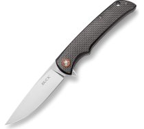 Buck Knives 259 Haxby salokāmais kabatas nazis ar lodīšu gultni, oglekļa šķiedras rokturi un noņemamu klipsi