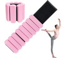 2 pāri roku svari, regulējami kāju svari, potīšu svari, regulējami hanteles jogai, dejai, barre, pilates, kardio, aerobikai, pastaigām, viena pāri (aptuveni 1 kg)
