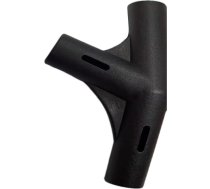 Telts stieņu savienotāji telts remontam Melni plastmasas atbalsta stieņu savienotāji, kas ir saderīgi ar 16 mm līdz 19 mm stieņiem pa kreisi un pa labi (pa labi) 10 gab. iepakojumā