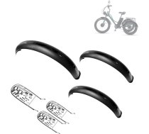 ZSYYDS trīsriteņu fatbike dubļusargi, 1 x priekšējais ritenis, 66 x 10,2 cm, 2 x aizmugurējais ritenis, 50,8 x 10,2 cm, piemērots fat trīsriteņu dubļusargam