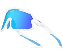 X-TIGER bērnu velosipēdu brilles Polarizētas sporta brilles UV400 zēniem un meitenēm vecumā no 6 līdz 14 gadiem Āra sporta saulesbrilles