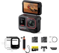 Insta360 Ace Pro 2 niršanas komplekts – 8K ūdensizturīga darbības kamera ar Leica izstrādātu 1/1,3 collu sensoru, divkāršu AI mikroshēmu sistēmu, vadošo veiktspēju vājā apgaismojumā, labāko audio, apgriežamu ekrānu un AI rediģēšanu.