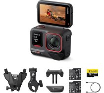Insta360 Ace Pro 2 motocikla komplekts (jauns) – 8K ūdensizturīga darbības kamera ar Leica, 1/1,3" sensoru, divkāršu AI mikroshēmu, vadošo zemas gaismas režīmu, izcilu audio, apgriežamu ekrānu un AI rediģēšanu