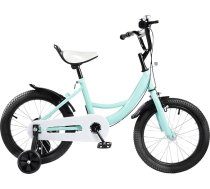 Bērnu velosipēds 16 collu izglītojošs velosipēds bērniem, augstuma regulējams neitrāls bērnu velosipēds ar stabilizatoriem, zēnu un meiteņu velosipēds no 5 līdz 8 gadiem