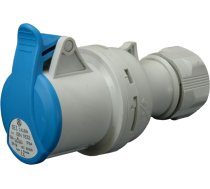Pārnēsājamā kontaktligzda 16A/3P, 230VAC, IP44