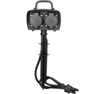 Dārza kontaktligzda 2x2P+Z (schuko), IP44, 1.5m H07RN-F 3x1.5mm?