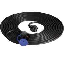 Pagarinātājs IP44, 1x2P+Z 20m, eļļas izturīgs gumijas kabelis H07RN-F 3x1,5mm?, 230VAC/16A, schuko