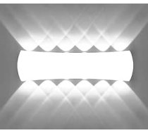 KAWELL 12 W moderna sienas lampa LED sienas gaisma uz augšu uz leju Alumīnija sienas apgaismojums iekštelpās ārpus telpām Ūdensizturīgs IP65 guļamistabai Vannas istaba Kāpnes Veranda Priekšnams Koridors Dzīvojamā istaba Balta 6000 K