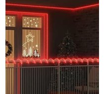 Gaismas virve ar 2400 LED diodēm Sarkana 100 m PVC Ziemassvētku rotājumi Modelis42018933