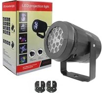 Projektor Weihnachten, Weihnachten Party Lichter LED Schneeflocke vai 4W Bühne Lichter Rotierenden Weihnachten Muster Urlaub Beleuchtung Outdoor Garten Dekor(2PCS Card)