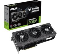 ASUS TUF Gaming GeForce RTX 4060 Ti 8 GB GDDR6 OC Edition Gaming grafiskā karte (NVIDIA Geforce RTX4060Ti DLSS 3, PCIe 4.0, 1 x HDMI 2.1, 3 x DisplayPort 1.4a, TUF-RTX4060TI-O8G-GAMING)