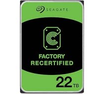 Seagate Exos X22 22TB iekšējais cietais disks - rūpnīcas sertificēts - 3,5 collu SATA 6Gbps 512MB, ST22000NM000C (atjaunots)