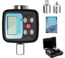 Digitālais griezes momenta testeris, digitālā griezes momenta atslēga 1/4 collas 3/8 collas 1/2 collas elektroniskā adaptera velosipēdu remonta rokas instrumentu komplekts (GN200)