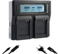 Blumax duālais lādētājs Panasonic aizstāj DMW-BCM13 / DMW-BCM13-E duālo lādētāju|Saderīgs ar Lumix DMC sērijas TZ40-TZ41-TZ55-TZ56-TZ58-TZ60-TZ61-TZ70-TZ71 | ZS30-ZS40 | TS5 | FT5