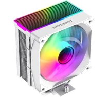 GameMax Sigma 550 CPU dzesētājs 220W TDP 5x6mm vara siltumcaurules un alumīnija radiators CPU gaisa dzesētājs 120mm ARGB PWM Infinity ventilators Intel LGA1700/115X/1200 un AMD AM4/AM5 White