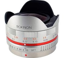 Rokinon FE75MFT-S 7,5 mm F3,5 UMC Fisheye objektīvs mikro četru trešdaļu objektīviem (Olympus PEN un Panasonic)