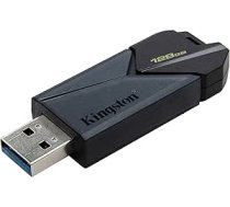 Kingston DataTraveler Exodia Onyx USB zibatmiņas karte 3.2 DTXON / 128GB 1. paaudzes ar plānu kustīgu vāciņu melnā krāsā