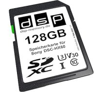 128 GB profesionālā V30 atmiņas karte Sony DSC-HX60 digitālajai kamerai