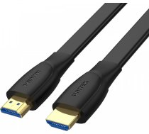 Ātrgaitas hdmi kabelis 2.0 4k 60hz plakans; c11063bk-2m