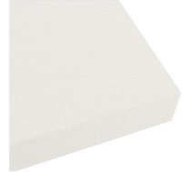 Soliņu spilvens iekštelpu āra sēdekļa spilvens Dārza spilvens Soliņu spilvens Neslīdošs biezums 5 cm Soliņu spilvens Sēdekļu spilveni Lounge spilvens Sēdekļa spilvens soliņiem / dārza soliņiem (Balts, 140 x 50)