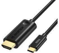 Adaptera kabelis USB Type C - HDMI 2.0 4K 60Hz 1,8 m melns