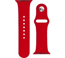 Silikona siksniņa Apple Watch 2-9/SE 38/40/41mm silikona siksniņai APS sarkana