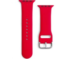 Silikona siksniņa Apple Watch Ultra 2-9/SE 42/44/45/49mm silikona siksniņai APS sarkana