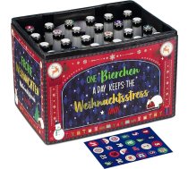 Adventes kalendāra amatniecības komplekts alus kasti Vīriešu Adventes kalendārs Alus Adventes kalendārs Alus Adventes Banderole alus kasti ar 24 uzlīmes pudeļu vāciņiem Alus Adventes Ziemassvētku dāvana