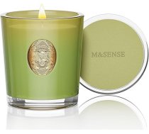 M&SENSE Aromatizētas sveces glāzē Eikalipts Salvija, 290 g aromātiskās sveces, dabiskās sojas sveces, krāsainas sveces dāvanas sievietēm un vīriešiem, aromterapijas sveces relaksācijai, 10,2 oz, 55 stundas degšanas laiks